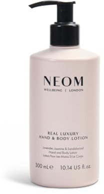 NEOM – Real Luxury Hand & Body Lotion, 300ml | Lavender, Rosewood & Jasmine | Nourish and Soften