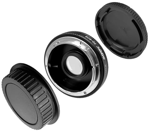FD vers EF Adaptateur,d'objectif-pour FD/FL Objectif -Compatible EF-S Mount Appareil Photo 7D,10D,20D,30D, 40D,50D,60D,Rebel XT,T2i,T3 T3i,T4,400D,450D,1300D