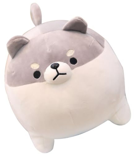 ifundom Plüschtier Fuchs Junge Hundespielzeug Giraffe Spielzeugtiere Schaf MIAU Ausgestopft Hund Für Tierspielzeug Karikatur Lamm Dachs Niedliche Sache Stoff Grey