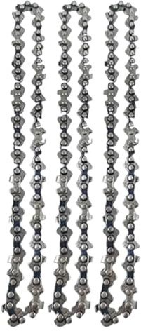 hcaioz Scie électrique 6 Pouces 1/4 P 37 nœuds 18 Couteaux Chaînes de tronçonneuse Lame scie forestière Chaîne d'élagage Accessoires chaîne Coupe du Bois dao.