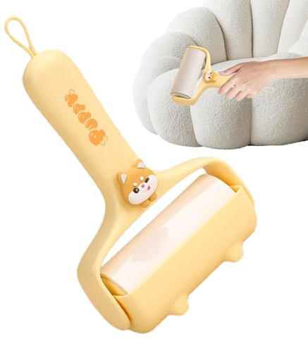 Rodillo de pelusa, dispositivo adhesivo, adhesivo para el pelo, para asientos de coche, ropa, sofá, alfombra, sofá, cama