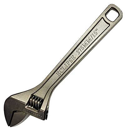 Eclipse Professional Tools ADJW15S Clé à molette de 15 avec manche standard