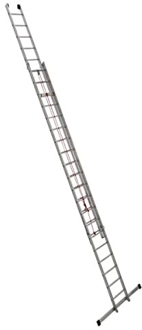 Euroline Alu-Seilzugleiter 2-teilig Nr. 312-2 x 20