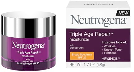 Neutrogena Triple Age Repair Moisturizer Broad Spectrum SPF 25, 1.7 Ounce by Neutrogena