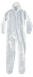NERI Tuta da Lavoro MONOUSO Polipropilene in T.N.T. TG. XL Bianca USA E Getta