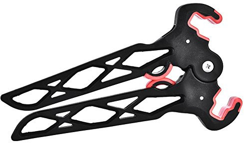 Bogenständer,Compoundbogen Ständer Faltbare tragbare Bogenschießen Bogenständer Compoundbogen Halter Rack Halterung für das Bogenschießen Zielschießen(lang)