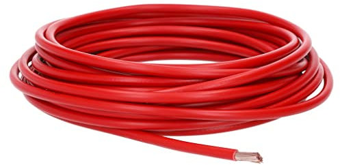 10 Meter Lapp 4520046 H07V-K 16,0 mm² rot I Verdrahtungsleitung I Aderleitung flexibel I PVC-Einzelader I Litze 16mm2 I Verdrahtung