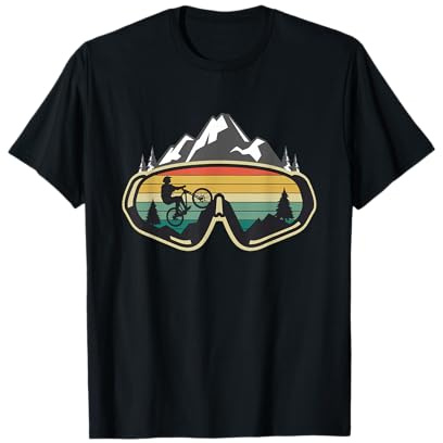 Mountain Biker Ciclismo Bicicletta Mountainbike Regalo Maglietta