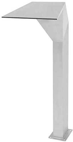 LQSSA Edelstahl-Wasserfall-Poolbrunnen, Wandbrunnen, Wasserfälle für Garten, Außenpool, Spa-Brunnen, 50 x 30 x 90 cm Decoration