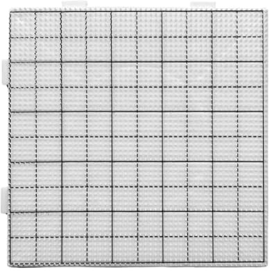 Fuse Beads Pegboards - Fuse Beads Picking Tray, Bead Splicing Base Plate, 14.5x14.5x1cm Reusable Heat-Resistant 2.6mm for Home School Classroom Kids Adults Teens Art Projects Beading