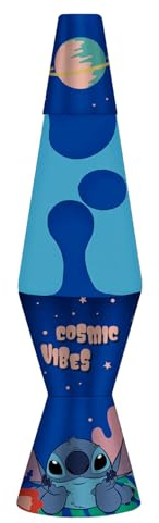 WONDEE Disney Lampada Lava Stitch, [5 Modelli] Decorazione per la Stanza Stich ipnotica e antistress, Lava Lamp Originale Bambini con il tuo personaggio preferito, Regalo Stitch Bambina e Adulte