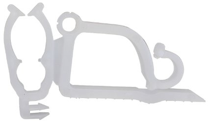 Adams Christmas 9040-99-1630 All Purpose Light Holder, 100-Pack,white