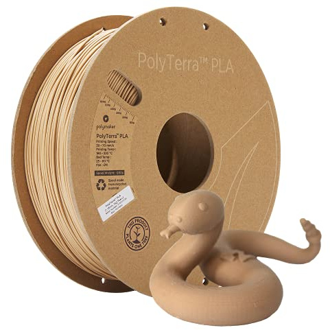 Polymaker PolyTerra PLA Peanut - 1.75mm - 1kg