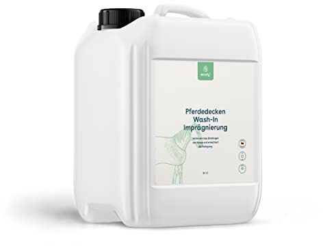 Eco:fy Couverture pour chevaux Wash-In Einwash - Imperméabilisant - Respire et protège contre l'humidité et la saleté