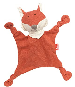 SIGIKID 39835 Mini-Schnuffeltuch Fuchs, Yellow für Mädchen und Jungen von 0 bis 36 Monaten