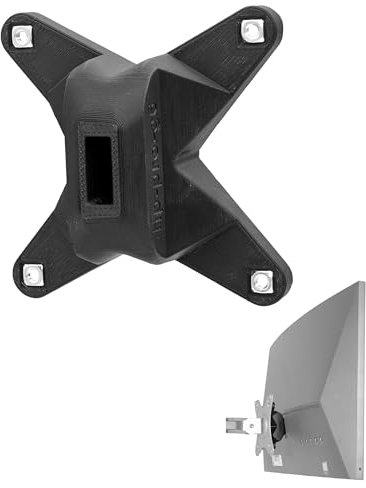3IDEE VESA Adapter, VESA Mount kompatibel mit HP All-in-One PC (ProOne 400 G6) - VESA Halterung 75x75mm - VESA Adapter HP für Monitore ohne VESA-Anschluss