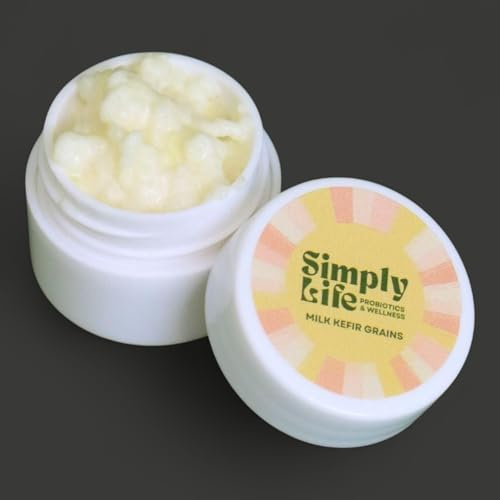 Milk Kefir Grains Starter, Bulgaros, Pajaritos, Turkish strain, by Simple Life Probiotics & Wellness
