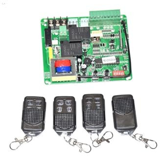 Unidad de Control de Motor de abridor de puerta corredera, controlador PCB, placa de circuito, tarjeta electrónica, Control remoto opcional, máximo 750W AC220V Juego De Operador De PortóN EléCtrico Pa