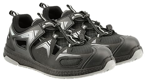 Högert Technik Ht5k581-40, Sandalias de Seguridad Hombres, Negro, 40 EU