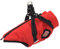 vidaXL Hundemantel mit Geschirr Wasserdicht Reflektierend Rot L32, Hundemantel Winter, Hundejacke mit Geschirr, Welpenmantel mit Geschirr