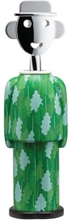Alessi Alessandro M. Arborea AM23A 32 – Korkenzieher im Parade-Design, aus AlkiPaper und Verchromtem Zamak, Mehrfarbig
