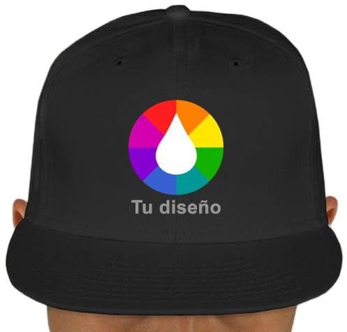 Genérico Gorra Personalizada Baseball · Personalizable 100% con Fotos y Textos · Gorra para Deporte, Publicidad, Empresa, Acampada, Viaje, Regalo Original (Algodón, Negro Plana)