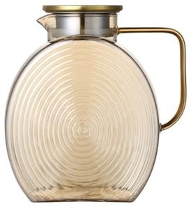 Shihan-2015 Iced Tea Pitchers 2500ml Large Refrigerator Water Jug With Lid Heat Resistant Water Bottles Glass Pitcher For Hot/Cold Water Water Pitcher Water Carafe