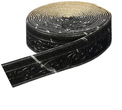 Borde de papel tapiz autoadhesivo de 10 m, tira decorativa para moldura de corona para borde de habitación, acabado de riel dado de 8 cm de ancho (negro)