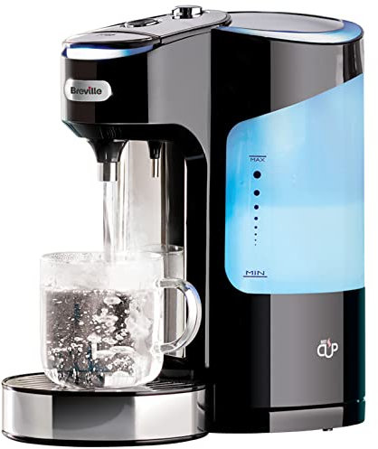 Breville HotCup Hot Water Dispenser | 2.0L with 3kW Fast Boil & Variable Dispense | Energy-efficient use | Gloss Black [VKJ318]