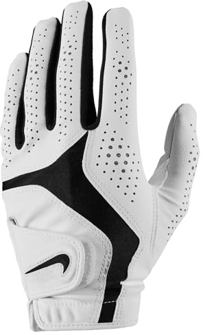 Nike Dura Feel X GG L Guantes de golf para mujer Pearl White/Pearl White/Black M
