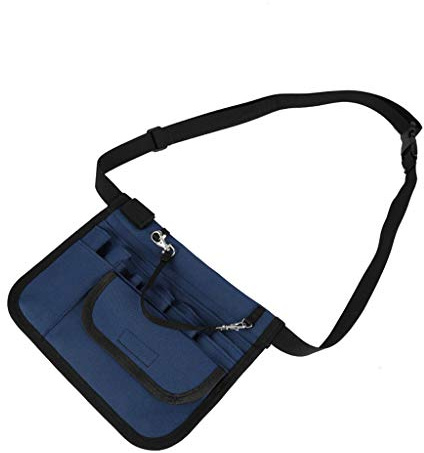 Nursing Organizer Belt,Nurse Fanny Pack for w/Tape Holder Medical Pack Pocket,Nurse Apron Hip Bag for Stethoscopes,Scis