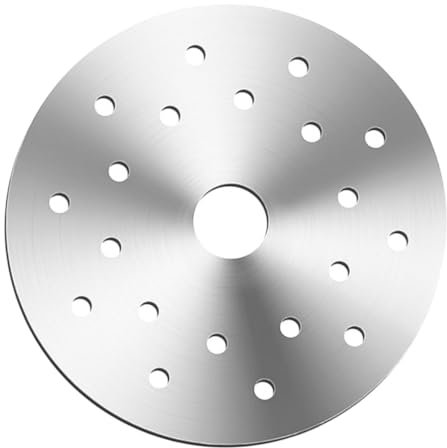 MAGICLULU Edelstahl Wärmeleitplatte Induktionsherd Adapter Kochplatte Hitzeverteiler Rostfrei Schnelles Erhitzen Kratzfrei Für Töpfe Und Pfannen Küchenhelfer