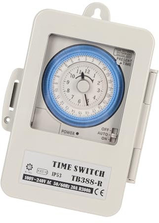Chiyyak Timer Meccanico, Interruttore di Controllo del Timer Multifunzionale per Cucina Domestica, 100–240 V AC