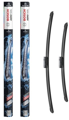 Bosch eAM462S - Scheibenwischer Aerotwin - Länge: 600/475 mm - Set für Frontscheibe, versand im Produktkarton: Weniger Müll, einfaches Auspacken