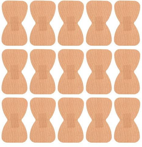 SOPOTUTU Large Waterproof Bandages 30pcs, Breathable Adhesive Fabric Dressings with Cute Bow Design, Flexible Skin-Friendly Plasters for Finger and Toe Wounds, Suitable for Sensitive Skin