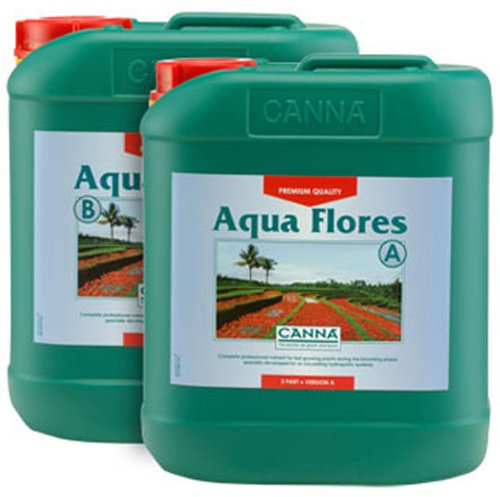 Abono para Cultivo de Canna Aqua Flores A+B (2x5L)