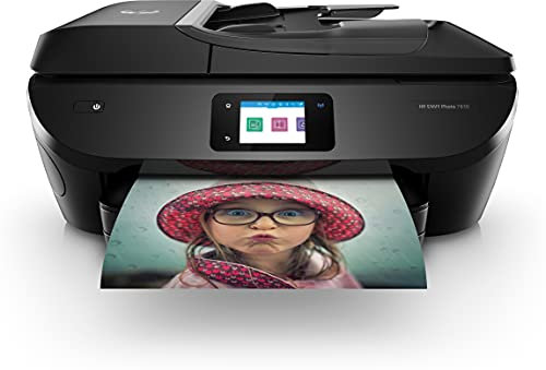 HP Envy Photo 7830 All-in-One Wi-Fi Photo Printer with 12 Months of Instant Ink Incldued, Black