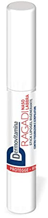 Dermovitamina Ragadi Naso Labbra - Stick per Labbra e Naso Screpolato - Stick Lipogel Rigenerante - Aroma Vaniglia - Senza Conservanti - Lim Balm da 3 ml