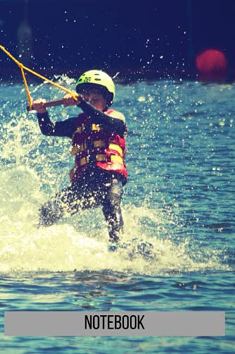 Water ski Notebook: blank lined composition journal | Water ski notebook | 100 pages