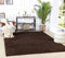 Surya Home Shaggy Berber Teppich - Flauschiger Teppich für Wohnzimmer, Esszimmer, Schlafzimmer, Langflor Hochflor Teppich flauschig - Teppich groß 200x290 cm, Wohnzimmerteppich in Braun