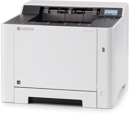 Kyocera Ecosys P5026cdn/Plus Laserdrucker Farbe. 26 Seiten pro Minute. Farblaserdrucker mit Mobile-Print, Farbdrucker inklusive 3 Jahre Full Service Vor-Ort