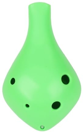 Ocarina Ocarina Con Chiave In Do Contralto In Resina E Plastica A 6 Fori(Green)