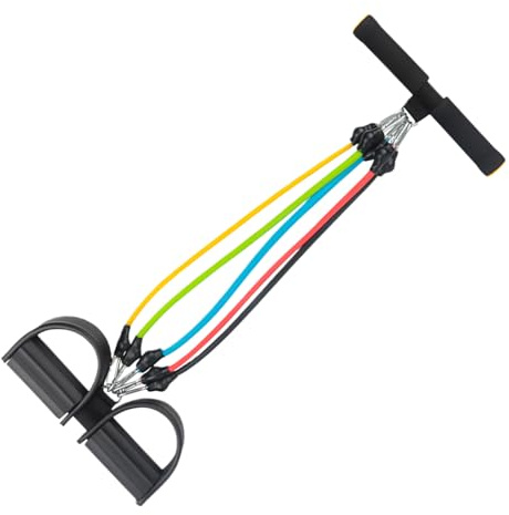 Resistencia Al Pedal del Pie: Equipo De Ejercicios Elásticos, Entrenador De Entrenamiento Antideslizante, Herramienta Compacta para Ejercicios En El Gimnasio En Casa, Banda Elástica para Moldear El