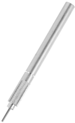 Healvian Outil de Quilling en Métal Embout en Acier Inoxydable à Fente Centrale Stylo à Rouler Le Papier pour Loisirs Créatifs Kit de Stylos pour Quilling Scrapbooking et Fabrication de