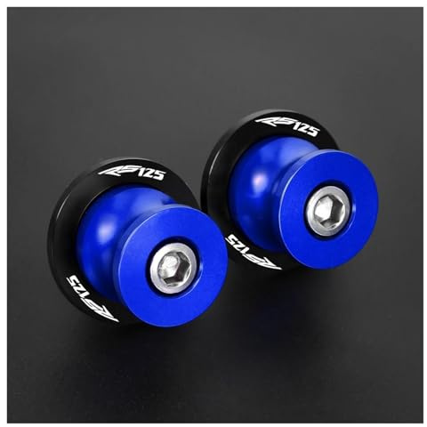 Deslizadores Basculantes Diábolos Moto para Aprilia RS 125 RS125 2002-2010 Protectores De 6 Mm para El Soporte del Basculante De Motocicleta(Azul)