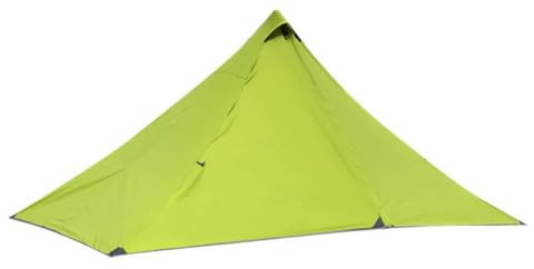 ICDKOYK Tienda de campaña piramidal Ligera e Impermeable con mosquitera para Actividades al Aire Libre, Senderismo y Acampada. Bastón de Trekking portátil para una Persona.