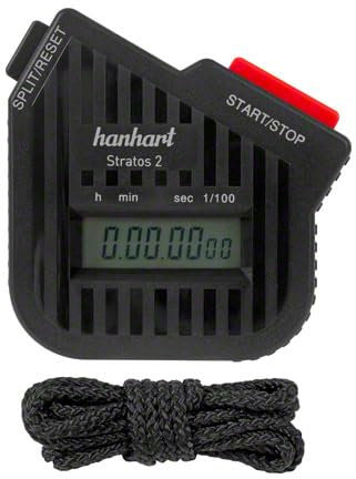 ORIGINAL Hanhart Stoppuhr Stratos 2 Stop Watch Stopuhr Uhr inkl. Batterie