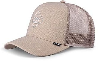 Djinns Cottoncheck Sand HFT Trucker Cap - One-Size