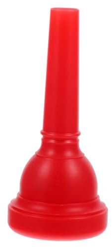 COSMEVIVI Trombone Mundstück Kunststoff Ersatzmundstück Abs Langlebig Klein Rotes Blasinstrument Zubehör Für Tenor Baritonposaune Praktisch Robust Für Anfänger Und Profis