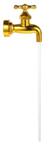 PartyKindom Fontaine à Eau De Jardin Décorative Invisible Robinet Flottant en Plastique Galvanisé Durable pour Décoration Extérieure De Terrasse Et Pelouse